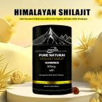Hot Sale Private Label Factory All in 1 Pure Himalayan Shilajit Gummies Ashwagaganda Enhancement Boost Energy