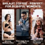 OEM/ODM Private Label 9 in 1 Shilajit Coffee Powder With Ashwagandha Mushroom Shilajit Coffee Powder