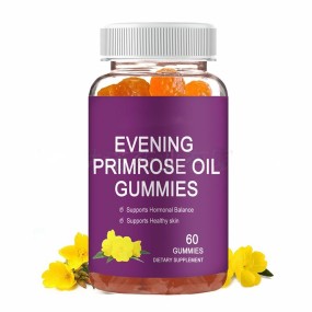 High Quality Natural Evening Primrose Oil Gummies 60 Gummy for Women Health Skin Healthy Womb PMS Pills Balance