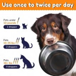 OEM Digestive Pet Health Care Supplements Gut Probiotic Drops Deworm Herbal Probiotics Liquid Has Anti-Parasitic Properties