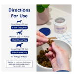 Digestive Enzymes Dog Cat Probiotic Soft Chews Probiotics for Dogs Health Diarrhea & Bowel Support Pet Supplement Chewable