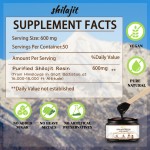 Private Label Pure Himalayan Shilajit Resin 85% Fulvic Acid Organic Natural Supplement Bulk Shilajit Resin