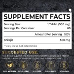 OEM/ODM Supplements Natural Organic Pure Himalayan Shilajit Soft Resin With Minerals Fulvic Acid Magnesium Zinc