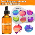 OEM Digestive Pet Health Care Supplements Gut Probiotic Drops Deworm Herbal Probiotics Liquid Has Anti-Parasitic Properties