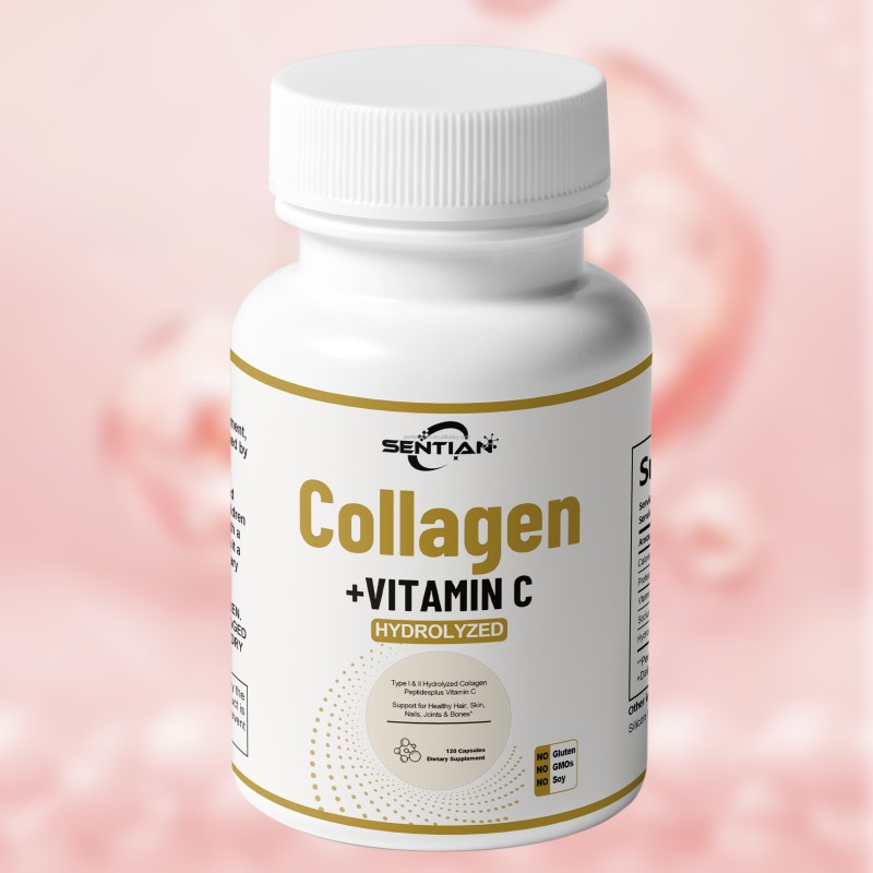 OEM Supplements Collagen Beauty Complex Vitamin Capsule Supply Vegan Multi Collagen Capsules