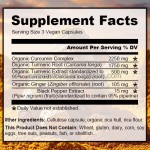 Private Label Turmeric Powder Capsules Curcumin Capsule Supplement with Ginger Turmeric Root Extracts Black Pepper