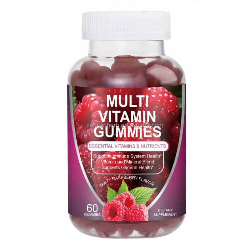 Manufacturer Supplement Multi Vitamin Gummies Multivitamins with Essential Vitamin&Nutrient Women for Kids & Adults