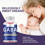 Wholesale OEM Gamma Aminobutyric Acid (GABA) Sleep Supplements Gummy Melatonin 5-HTP GABA Vitamins for Adults