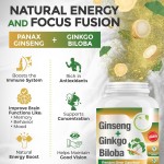 Wholesale OEM Pure Natural Ginseng Ginko Biloba Tablets Organic Ginkgo Biloba Leaves Extract Powder Supplement Pills