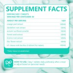 OEM Private Label Dietary Supplement Natural Probiotic Tablets Gut Health Support Prebiotic Premium Digestive Tablet Energy