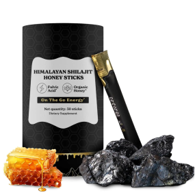 Himalayan Shilajit Honey Sticks Energy Boosting Gummy Candy with Tastier Shilajit-Honey-Sticks
