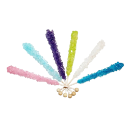 Rock Candy Sticks Factory - Giant Fruity Crystallized Wooden