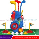 Kids Golf Set Supplier - Indoor Outdoor Push Cart Sports Toy