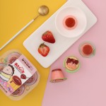 Double Layer Jelly Supplier - Fujino Made Mango Strawberry Yogurt