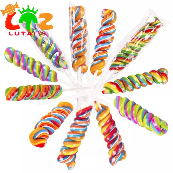 Twist Lollipops Supplier - 12g Mixed Fruit Individually Wrapped