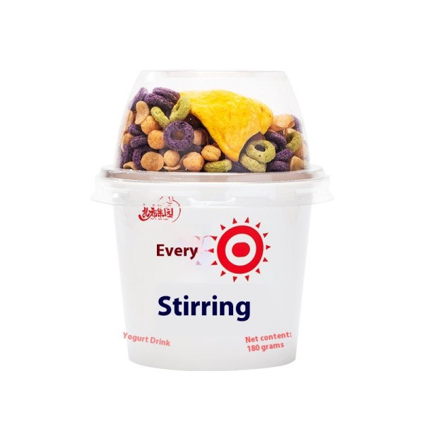 Cereal Yogurt Supplier - 1 Box 6 Cups Sweet Stirred Variety