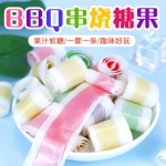 BBQ Candy Lollipops Factory - 25g Juicy Soft Chewy Skewered