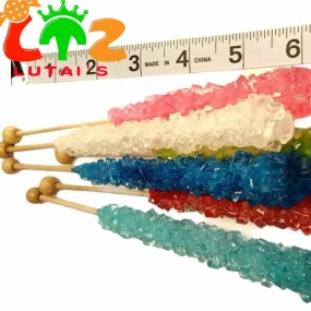 Multicolour Rock Candy Supplier - Premium Hard Texture Lollipops