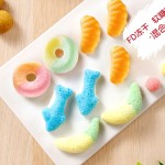 FD Gummy Ball Supplier - HALAL Rainbow Fruit Crispy Various