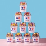 Cereal Yogurt Supplier - 1 Box 6 Cups Sweet Stirred Variety