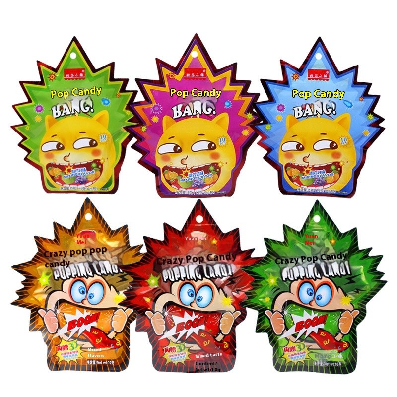Pop Candy Factory - Halal 10g Explosion Fun Hard Lollipops