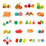Sour Gummy Worms Factory - Extra Jelly OEM Fruity Cartoon Stick