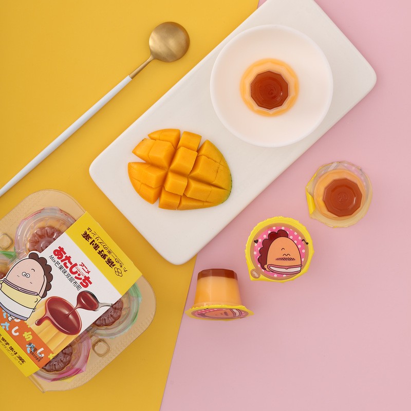 Double Layer Jelly Supplier - Fujino Made Mango Strawberry Yogurt