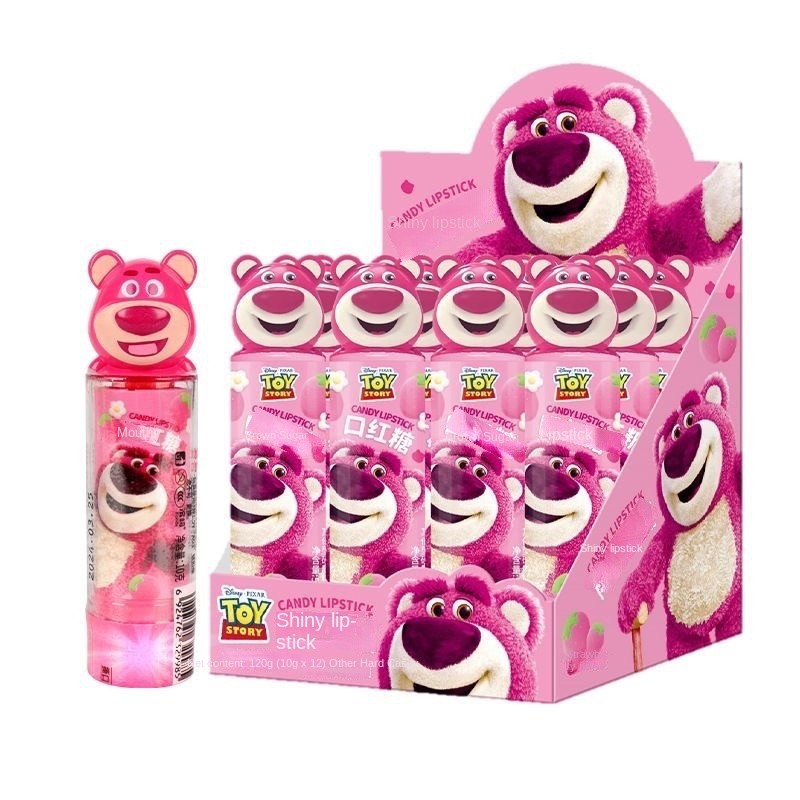 Lipstick Candy Supplier - Hamasaki Strawberry Bear Mint Lollipop