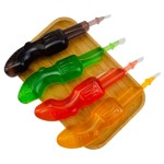 Kids Toy Pudding Supplier - Color Gun Shaped Fruit Drink Box