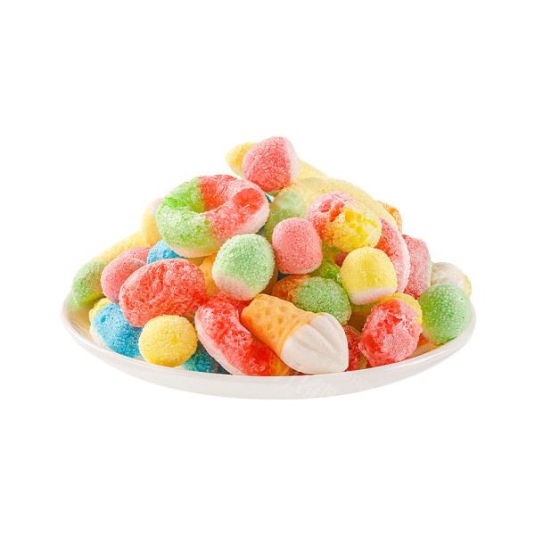 Freeze Dried Gummy Factory - Sour Sweet Natural Flavors Baking