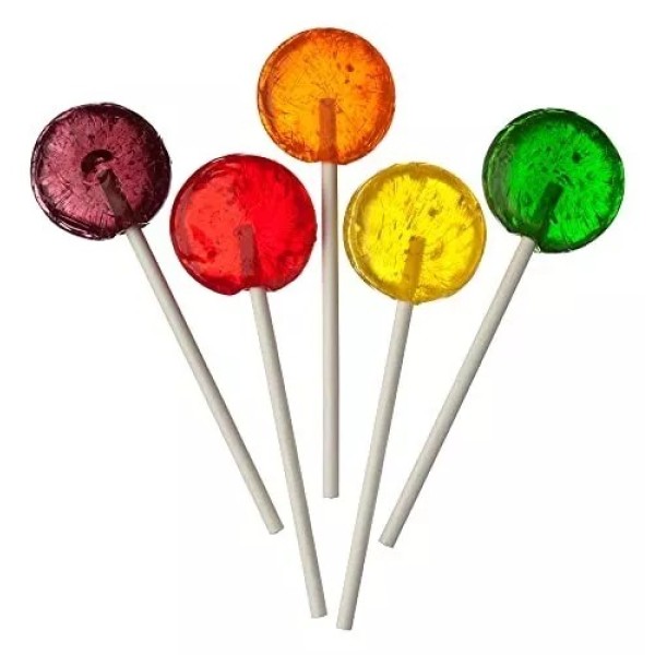 Sugar Free Lollipops Factory - Natural Colors 8g Xylitol Halal