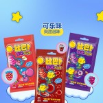 Cotton Bubble Gum Factory - Bibab Fruity Chewing Strawberry