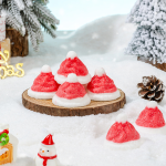 Marshmallow Manufacturer - 3D Reindeer Hard Coated Hat Cake