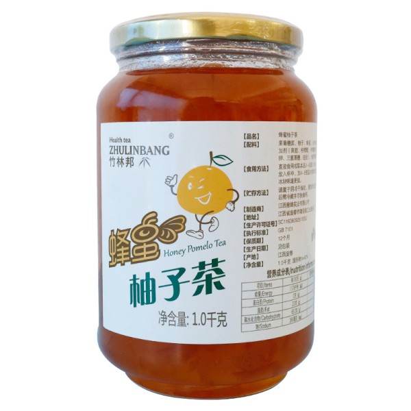 Honey Pomelo Tea Supplier - Canned Fruit Tea Drink with Jam
