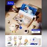 Baby Gift Box Manufacturer - Newborn Growth Soothing Panda Rattle