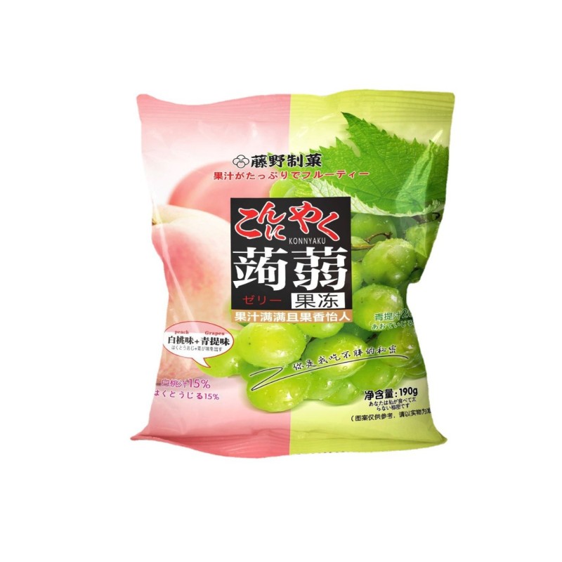 Konjac Jelly Supplier - Fujino Made Radish White Peach Mango