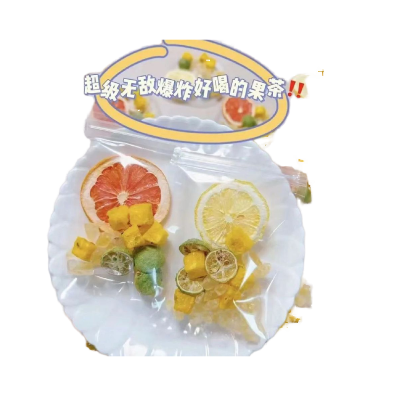 Fruit Tea Bag Supplier - Green Orange Passion Lemon Mix Combination