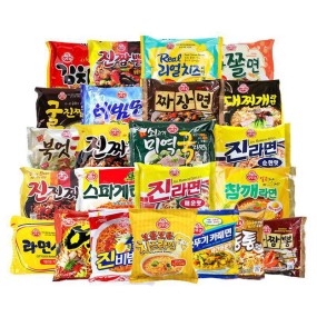 Ramen Noodles Supplier - Ottogi Jin Spicy Korean Instant Noodles