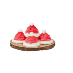 Marshmallow Manufacturer - 3D Reindeer Hard Coated Hat Cake