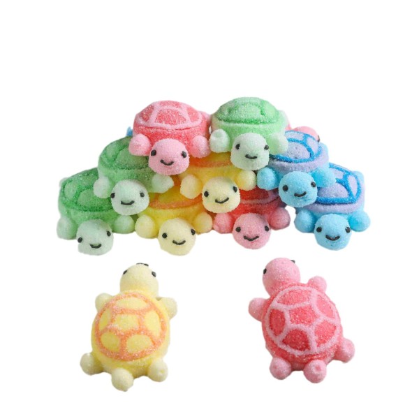 Turtle Marshmallow Supplier - Wholesale 3D Cute Cartoon Jelly