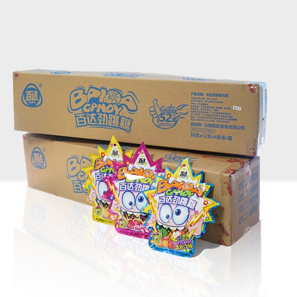 Jumping Sugar Supplier - Baida Jin 30g Bag Creative Funny