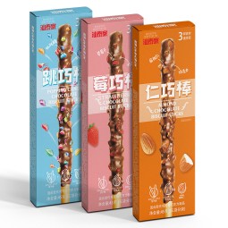 Chocolate Sticks Manufacturer - Coated Pop Rocks Mixed Nuts Strawberry