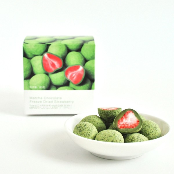 Freeze Dried Chocolate Supplier - Net Red Strawberry Matcha Coffee