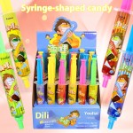 Syringe Candy Factory - Colorful Liquid Fruit Jam Pull Squeeze