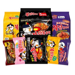 Korean Noodles Manufacturer - Buldak Instant Ramen Wheat Flour Bag