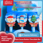 Christmas Lollipops Supplier - Santa Claus Elk Snowman Coffee