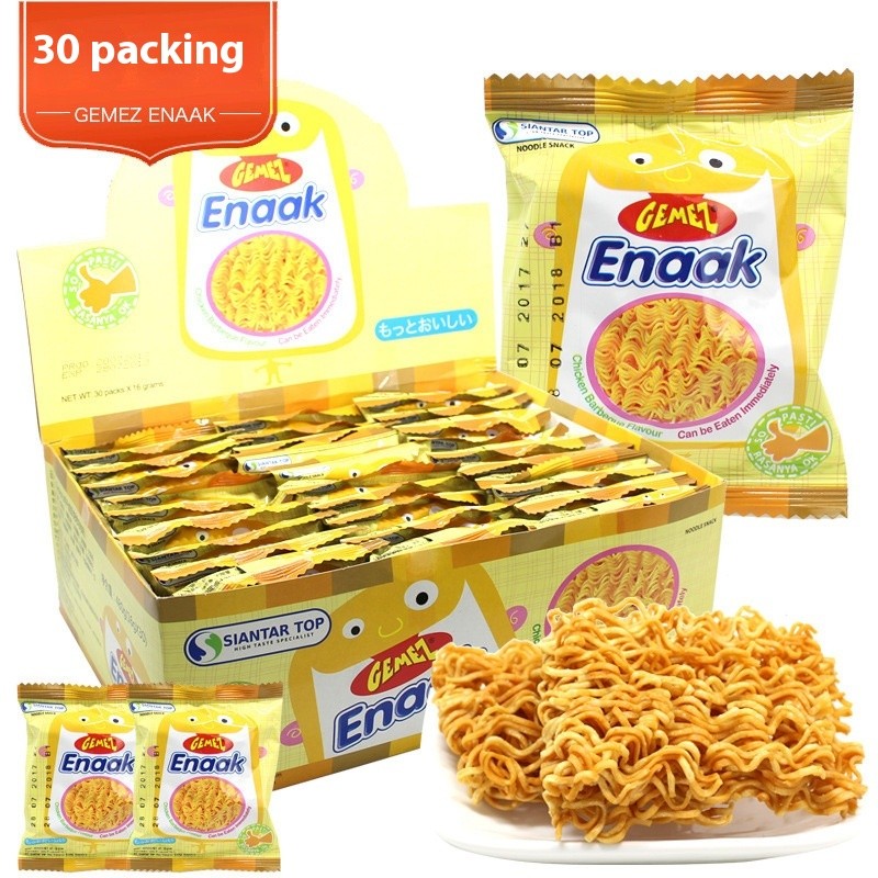 Instant Noodles Factory - Indonesia Imported Gemez Enaak Chicken