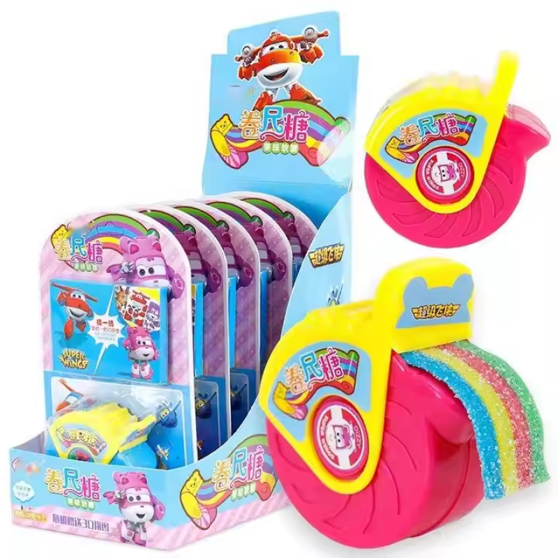 Sour Gummy Candy Factory - Plastic Toy with Soft Candy Belt