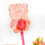 Musical Lollipop Supplier - 20g Strawberry White Peach Hard Candy
