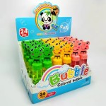 Mini Bubble Wand Supplier - Cartoon Handle 15cm 24 Pcs Set
